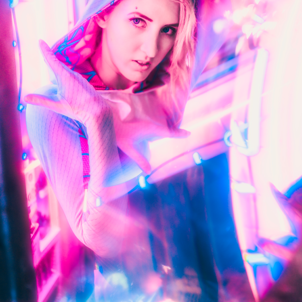 RunNGun Photoshoot Photography Neon Portrait jt armstrong lights