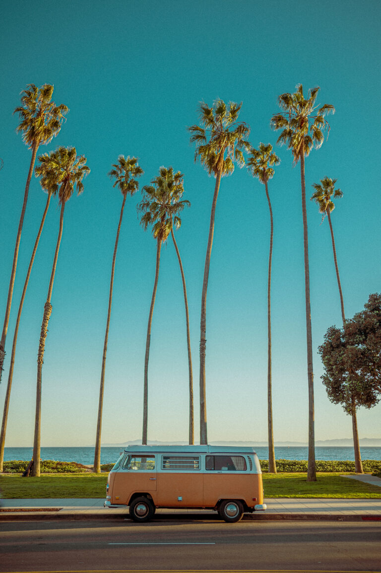 Volkswagen Van in Santa Barbara by Run N Gun Photography