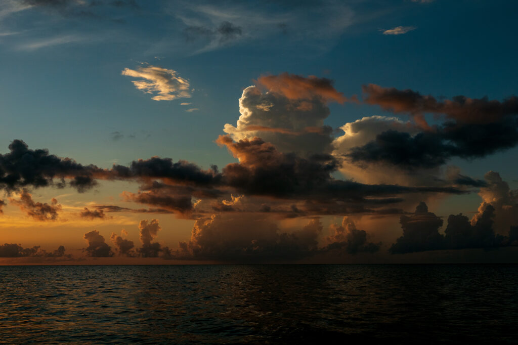Caribbean Sunset captured on the Lumix GH6