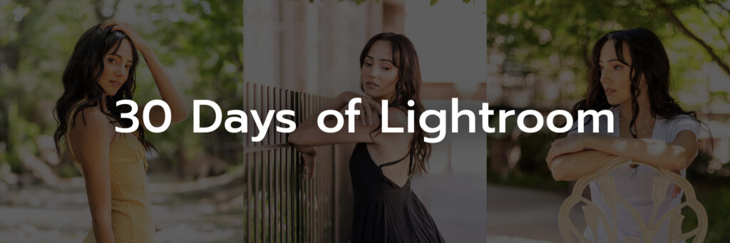 30 Days of Lightroom Top Banner