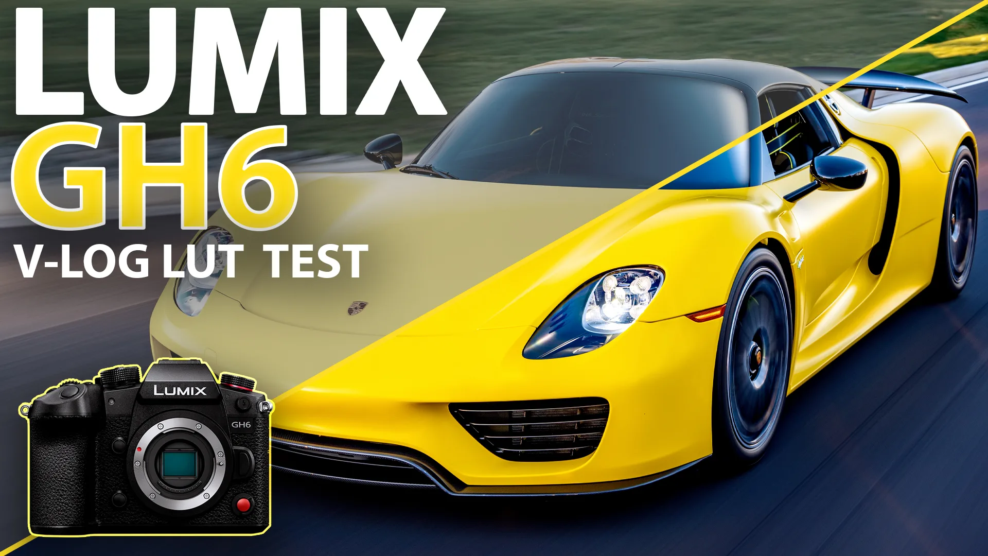 Read more about the article GH6 V-Log Footage: Porsche 918