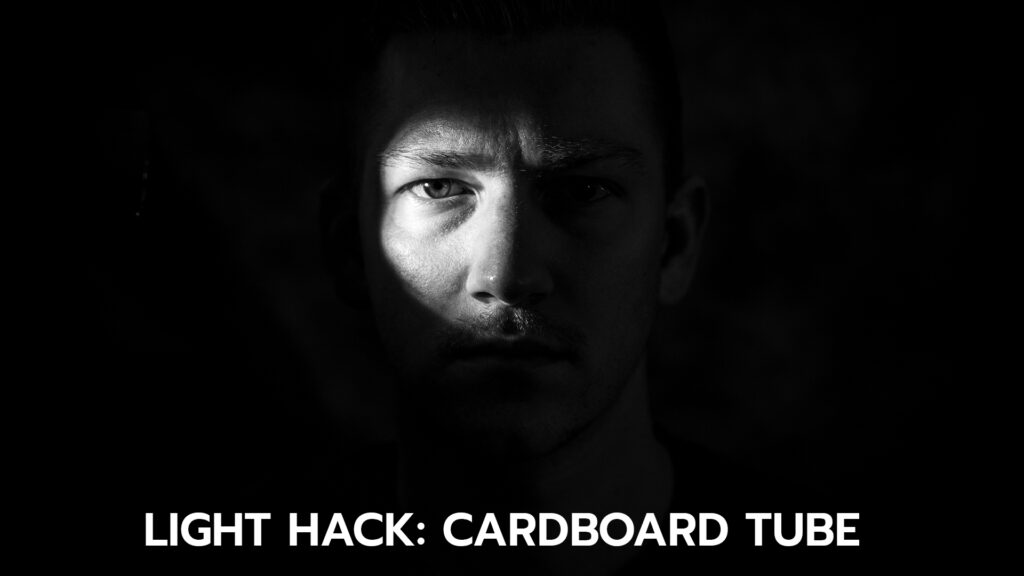 Portrait Light Hack Cardboard Tube