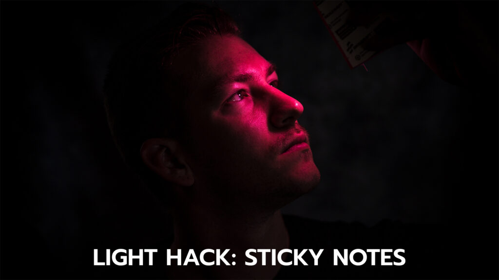 Portrait Light Hack Sticky Notes
