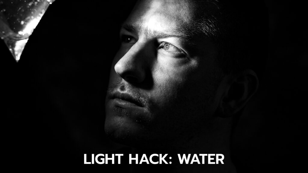 Portrait Light Hack Water Bag Run N Gun Photography