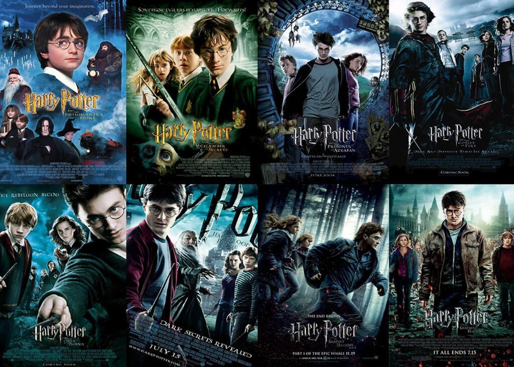 Harry Potter Movie Covers