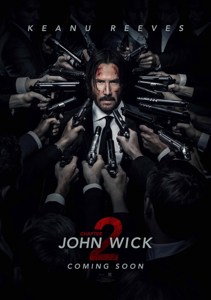 John Wick Chapter 2 Cinematic Movie Poster