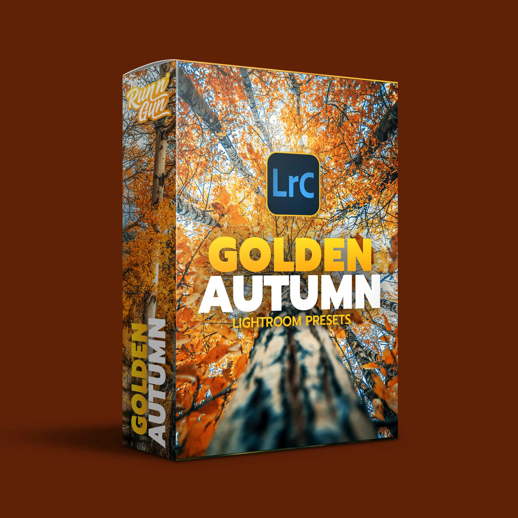 box for thumbnail containing autumn colors presets