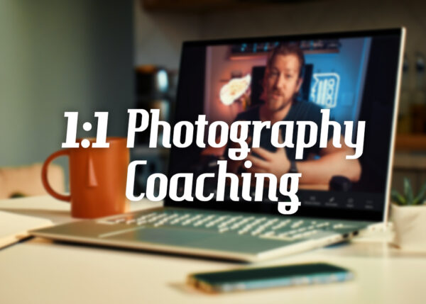 1 on 1 video conference call for photography coaching